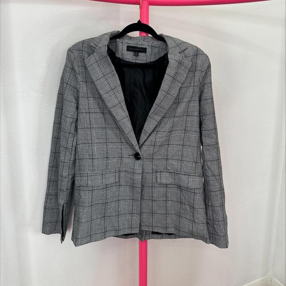 DANCE & MARVEL STRIPES LINED BLAZER JACKET SIZE M